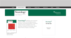 Desktop Screenshot of journals.neurology.org